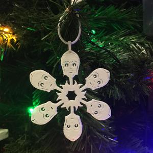 C-3PO Flake Christmas Decoration
