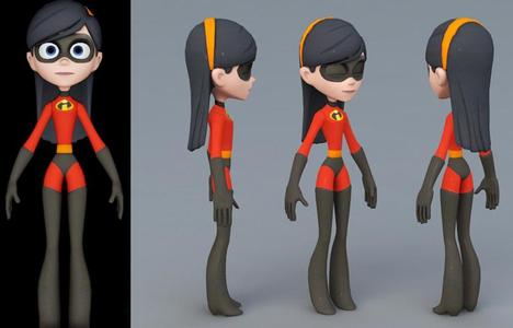 the incredibles Violet