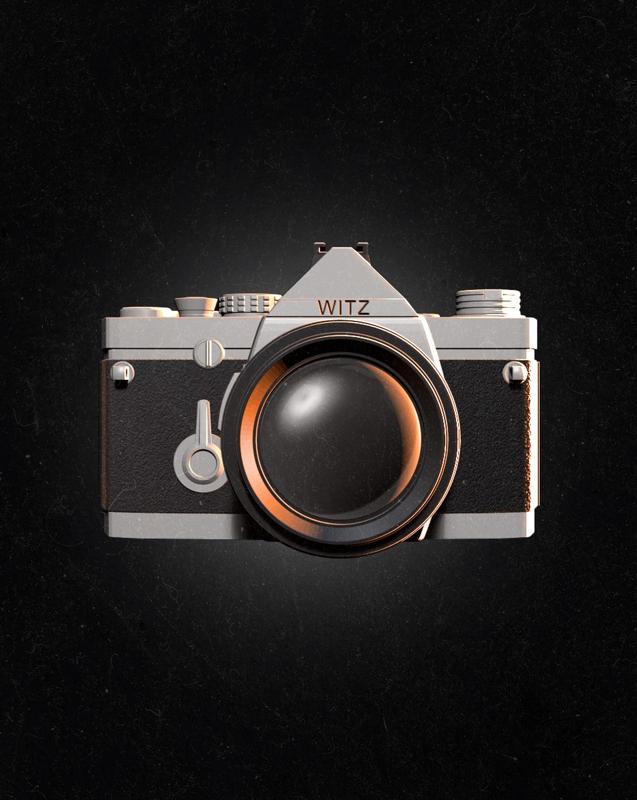 Iconic Joker Camera Design from The Killing Joke