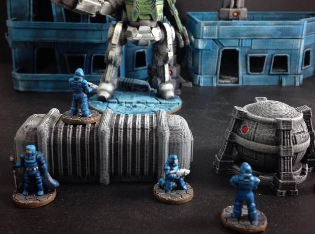 Tech Clutter Scatter Terrain (15mm scale)