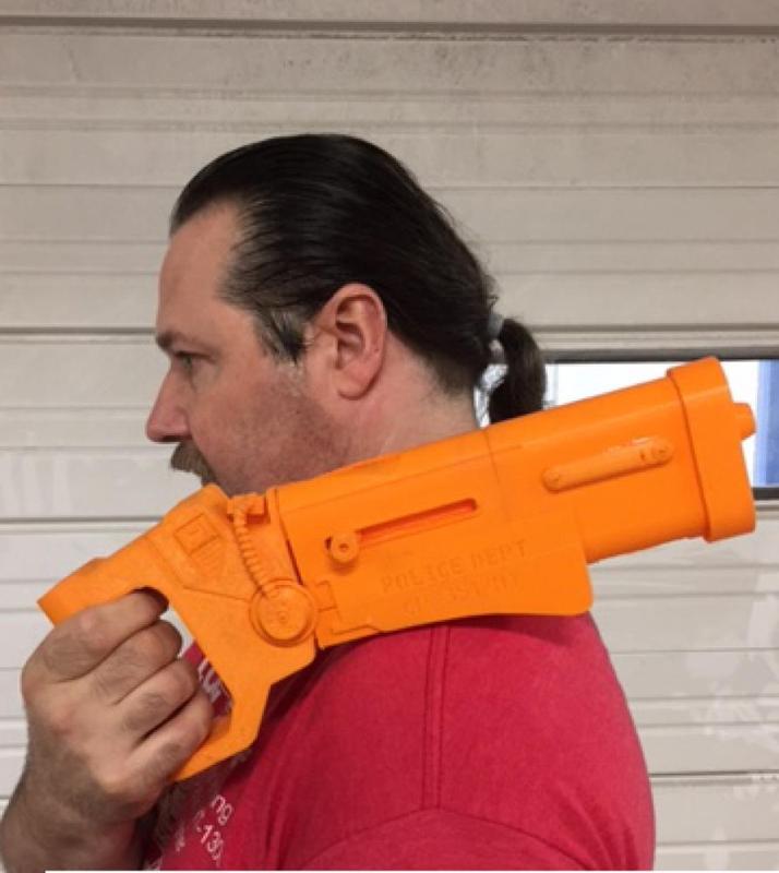 The Fifth Element Police Blaster