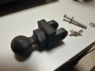 Ram mount for mini desktop fan