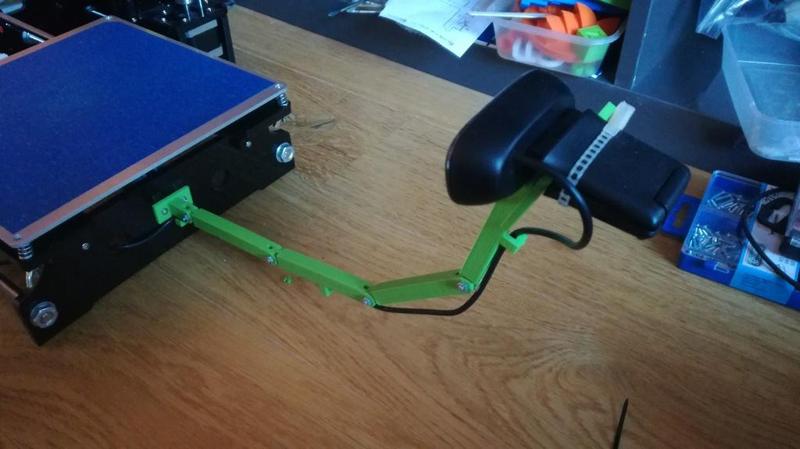 Tronxy X8 Webcam Mount