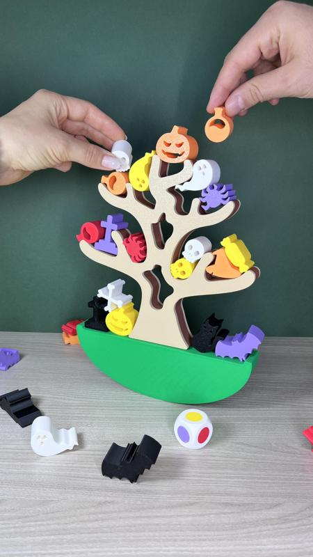 Spooky Balance Game, 4 levels ✨🎃 Halloween Family Toy