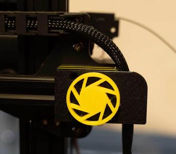 Anycubic Chiron X-Stepper Cover with Cable holder and Knob