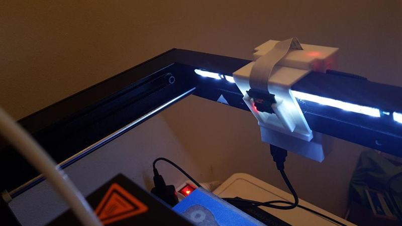 RF100 - CamHolder with Raspberry Pi 3 Box - screwless