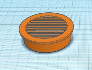 Circle Louver vent