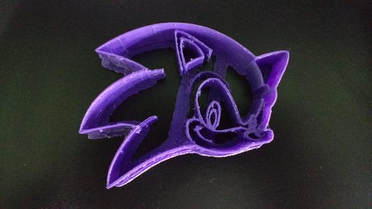 Sonic The Hedgehog Cookie Cutter