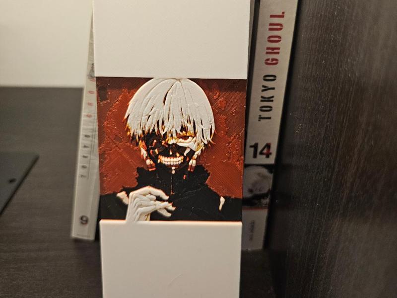 Tokyo Ghoul Bookmark | Hueforge Multicolor