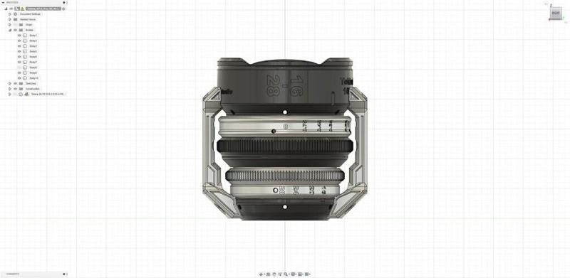 Upgrade Lens housing - Tokina AT-X Pro 16-28mm f/2.8 FX, "Ultra-wide angle Zoom lens"