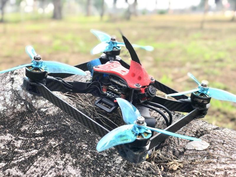 3DPOWER MINDLESS-220 detachable Shark fin for Betaflight turtle mode