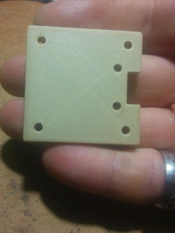 A10 First Version X endstop support replacement