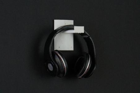 Simple Wall Headphone Hanger (2 pieces)