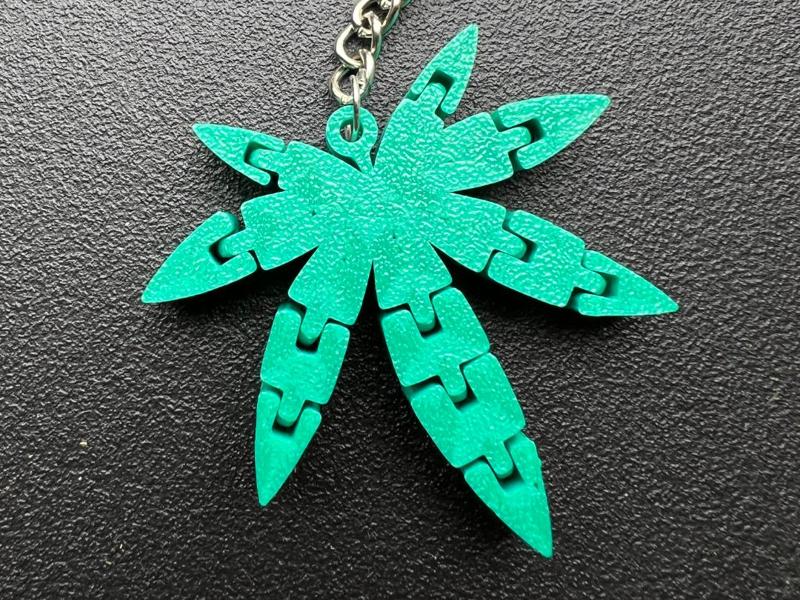 Flexi Cannabis Keychain