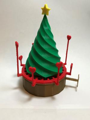 Rotating Christmas Tree  “Tinkercad Christmas”