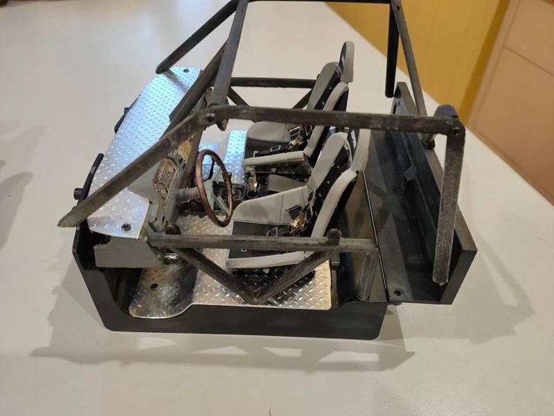 rc4wd Xtra cab internal rollcage (w+ w/o lightbar mounts)