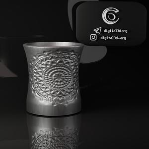 MATTE MANDALA METALLIC STYLE 33