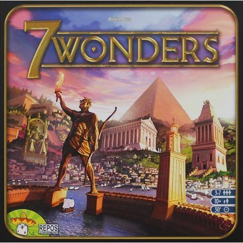7 wonders : tokens boxes