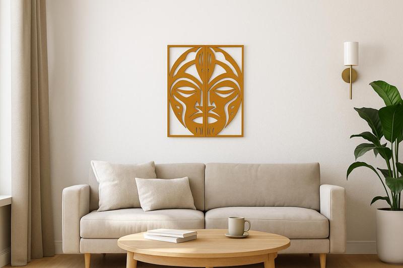 Tribal wall mask