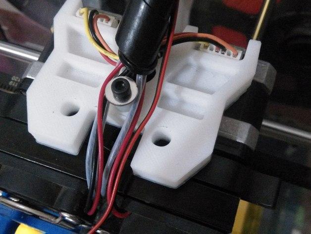 Wanhao Duplicator 4X - Top cover plate for MK9 extruder