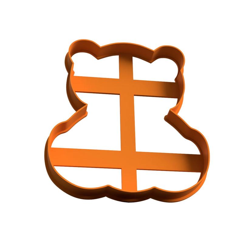 cutting bear body cookie cutter - bear body cookie cutter - oso cuerpo cortante galleta