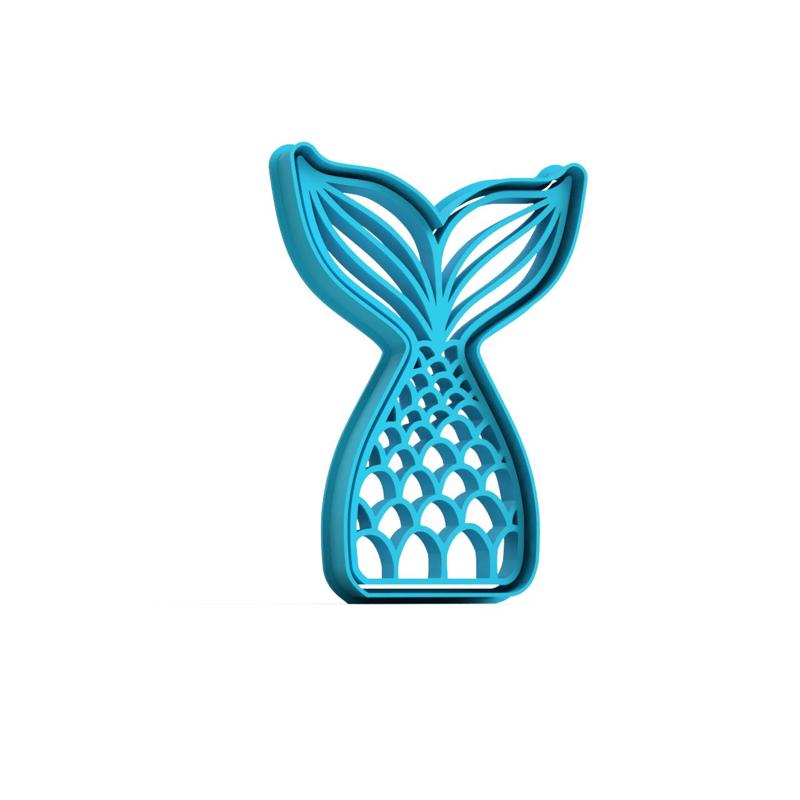 cookie cutter mermaid tail MOD 2 - mermaid tail cookie cutter mermaid tail cookie cutter