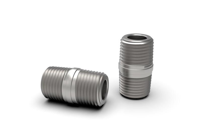 Pipe close nipple 1/2" NPT