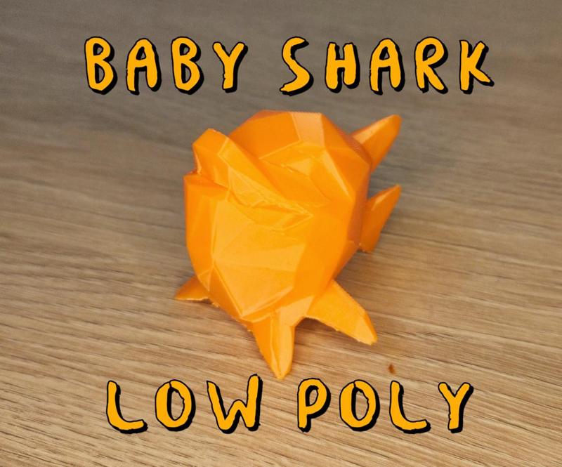 Low Poly Baby Shark