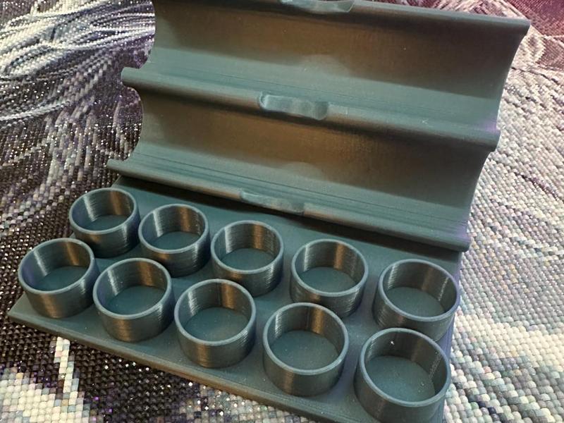 Pen and Tweezers Holder + 10 Container Holders 25mm