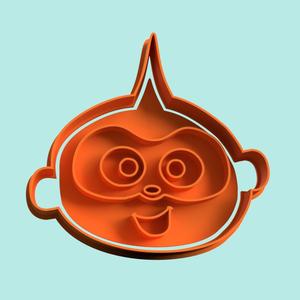 jack jack baby the Incredibles cookie stamp cutter