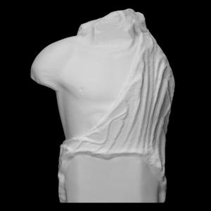 Torso of a male statue