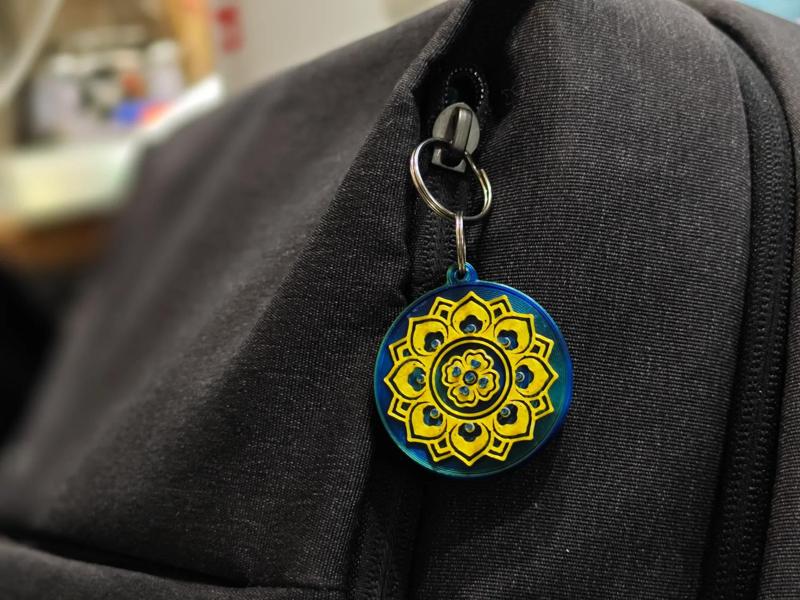 Traditional Chinese fridge magnets or access cards