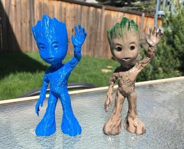 LIL GROOT INSPIRITED MODEL