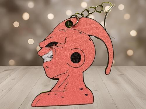Kid Buu Keychain Bubú Boo Dragon Ball Villain