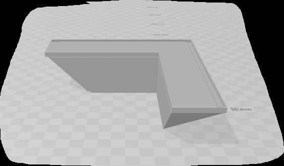 Corner roof for enclosed terrace