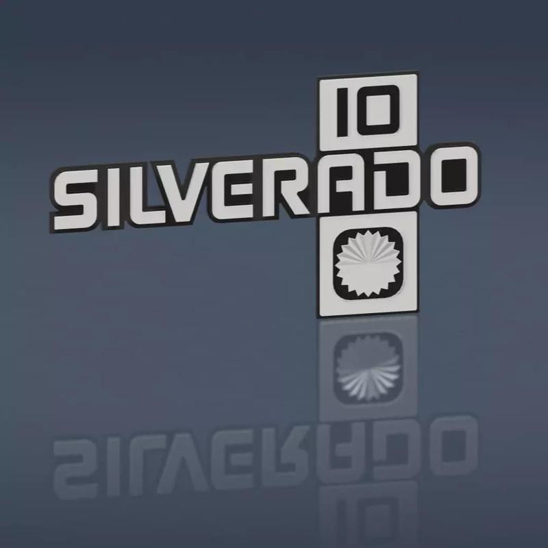 1981  87 Chevrolet Silverado 10 Fender Emblem