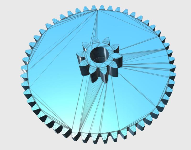 Brunswick GSX Table Gear 51/10 / 47-051616-004