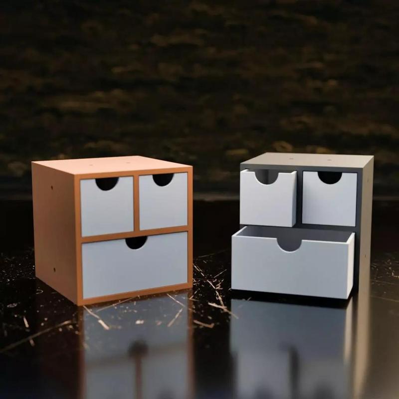 043M 3x Mixed Drawer