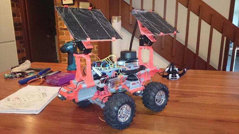 SOLAR ASSEMBLY FOR THE SLAM/GPS EXPERIMENTAL OFFROAD PLATFORM