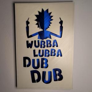 Rick and Morty Silhouette 1