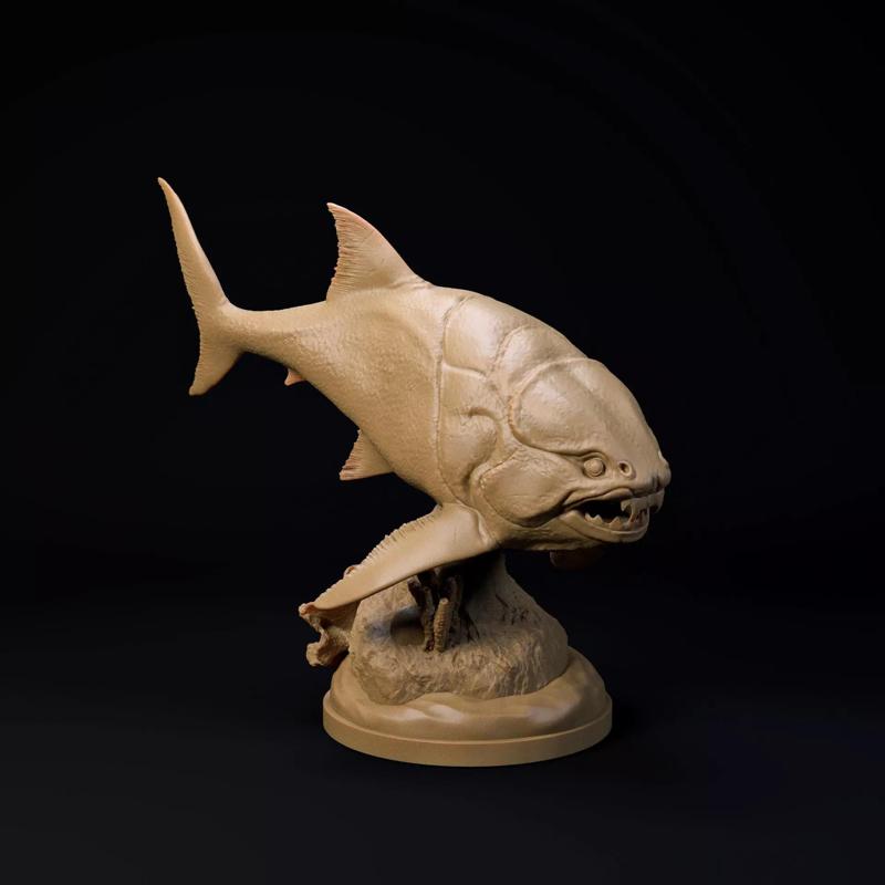 Dunkleosteus 1-35 scale pre-supported prehistoric fish