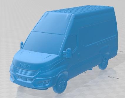 Iveco Daily Van 2022 l3 H3 Printable