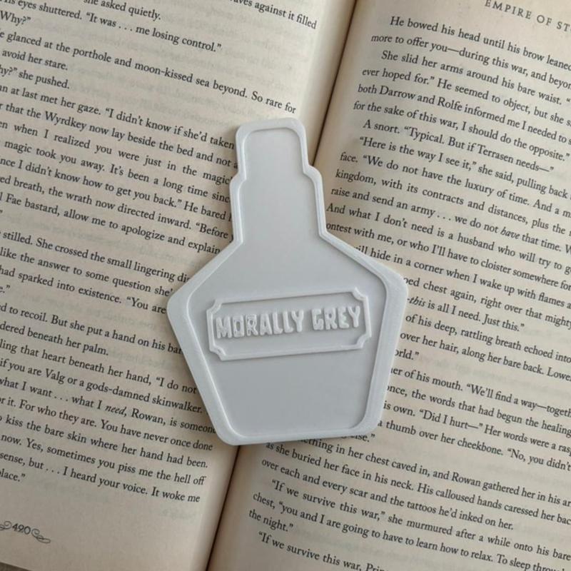 POISON MORALLY GREY BOOKMARK