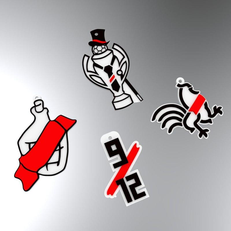 RIVER PLATE KEYCHAIN PACK