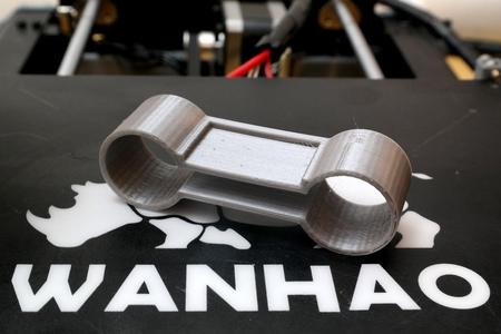 Wanhao Duplicator i3 (Plus) dampeners for AzzA's Z braces 