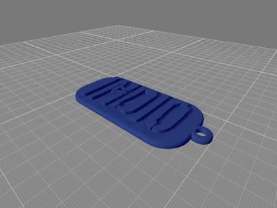 Indio solari keychain