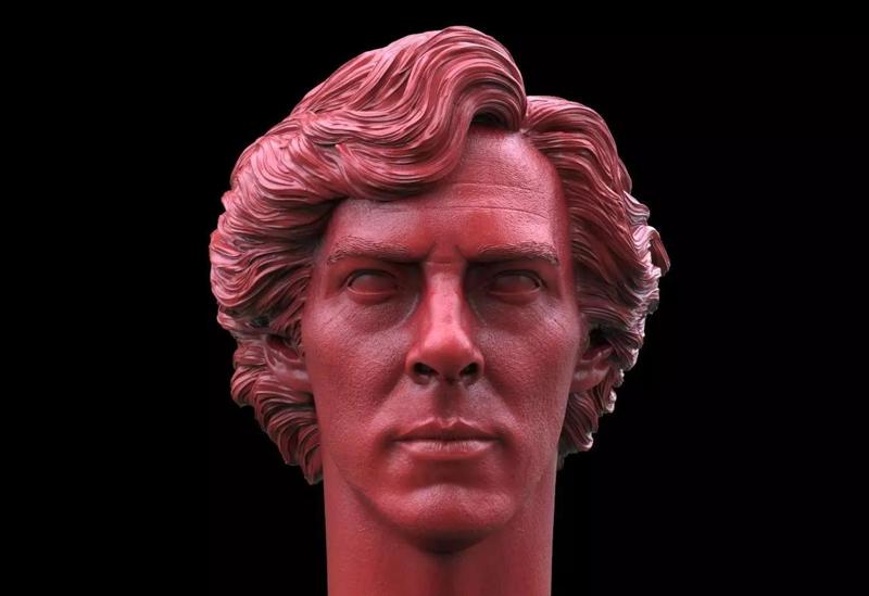 Sherlock Benedict Cumberbatch Head