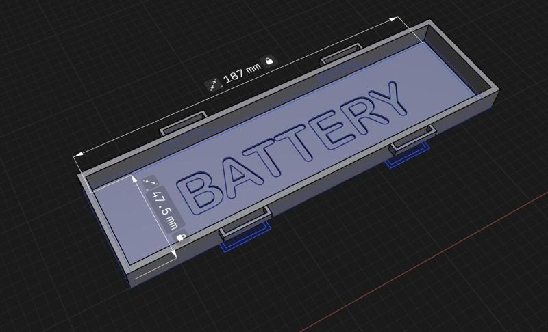 Battery Mount For RC Cars