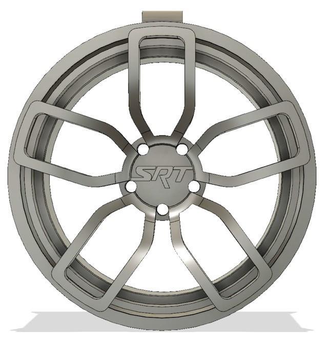 Hellcat Rhine keychain