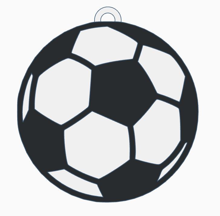 Soccer Ball Key Chain